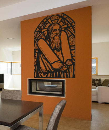 Vinyl Wall Decal Sticker Moses #5126