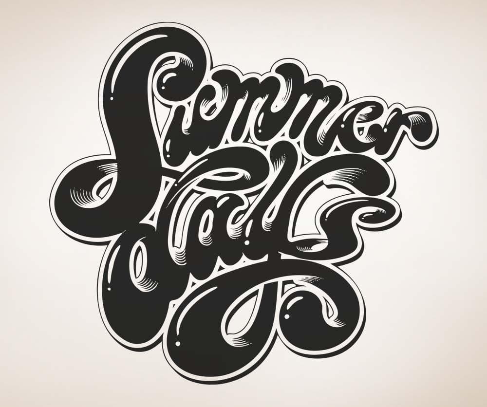 Vinyl Wall Decal Sticker Summer Days #5165