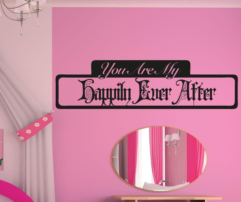 Vinyl Wall Decal Sticker My Happily Ever After #5197