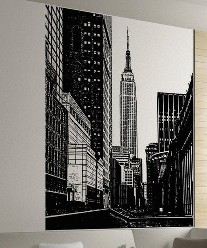 New York City Empire State Building Wall Decal #5206
