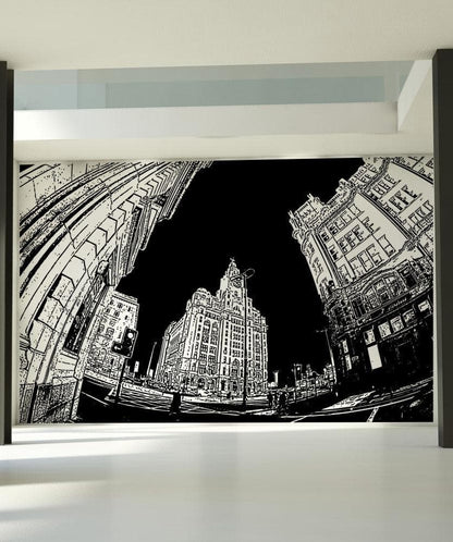 Vinyl Wall Decal Sticker NYC Buildings Design #5227