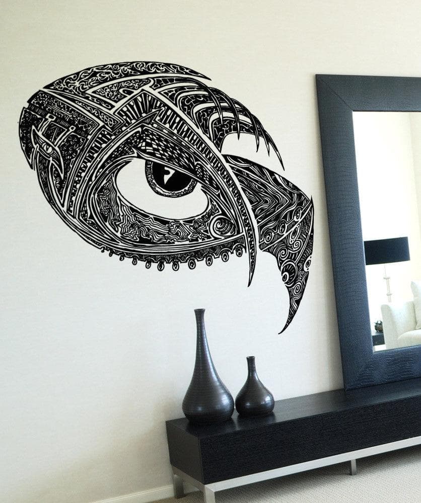 Vinyl Wall Decal Sticker Abstract Eye Design #5258