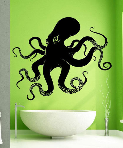 Big Octopus Tentacles Wall Decal Sticker. #5344