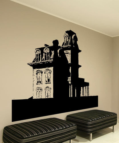 Vinyl Wall Decal Sticker House By The Railroad #5400