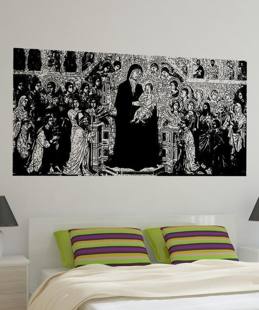 Vinyl Wall Decal Sticker Maesta of Duccio #5402