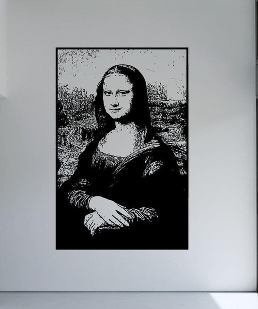 Vinyl Wall Decal Sticker Mona Lisa #5403