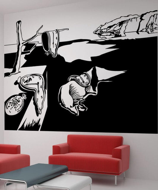 Vinyl Wall Decal Sticker Persistence Of Memory #5405
