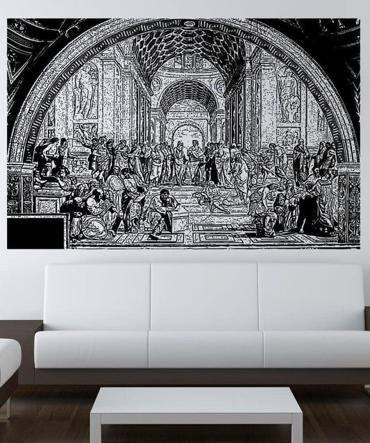 Vinyl Wall Decal Sticker School Of Athens #5408
