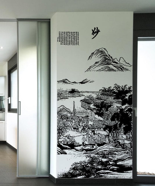 Vinyl Wall Decal Sticker Spring Evening Banquet #5409