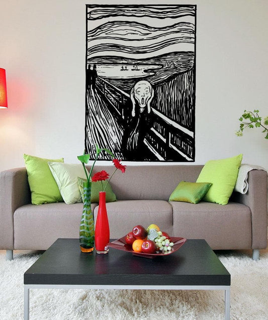 Vinyl Wall Decal Sticker The Scream #5416