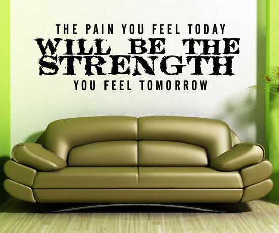 Gym Motivational Quote. The Pain You Feel Today Will Be The Strength Y ...