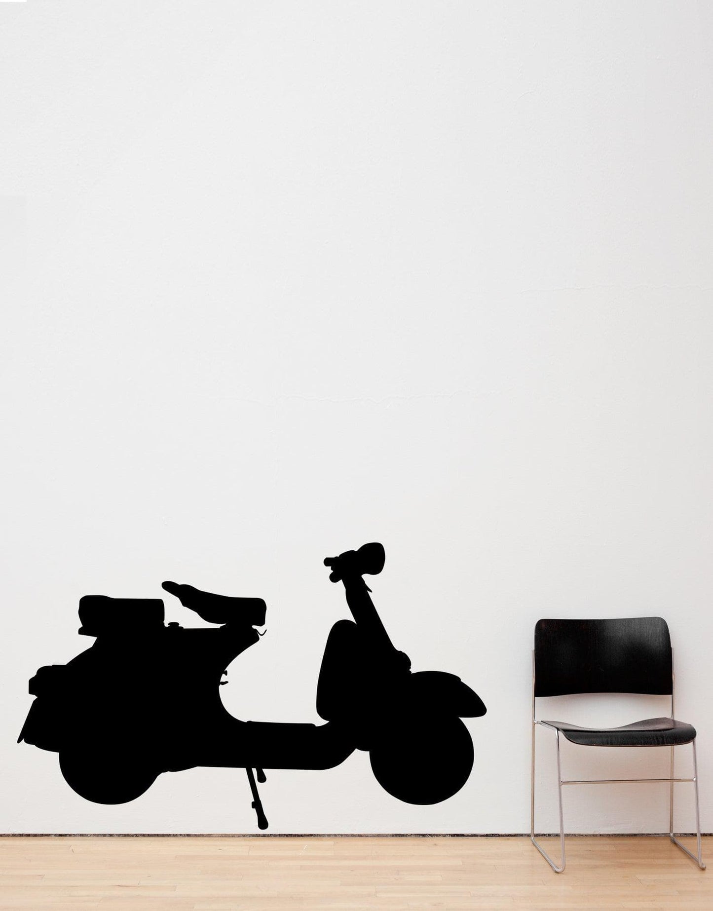 Classic Moped Scooter Wall Decal Home decor. #549