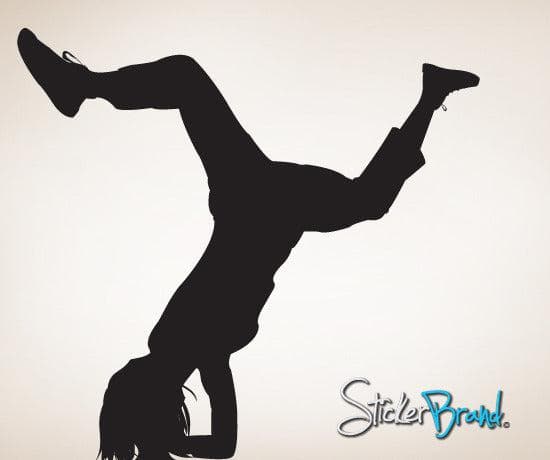 Vinyl Wall Decal Sticker Break Dancer Hip Hop #AC129