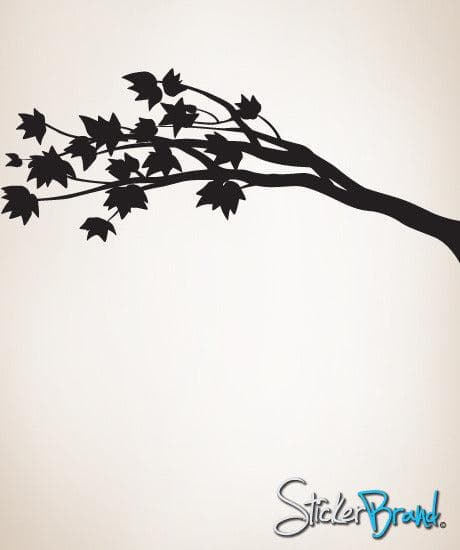 Vinyl Wall Decal Sticker Flower Branch Blossom #GWray102