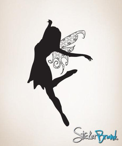 Vinyl Wall Decal Sticker Fairy Princess with Wings #AC127