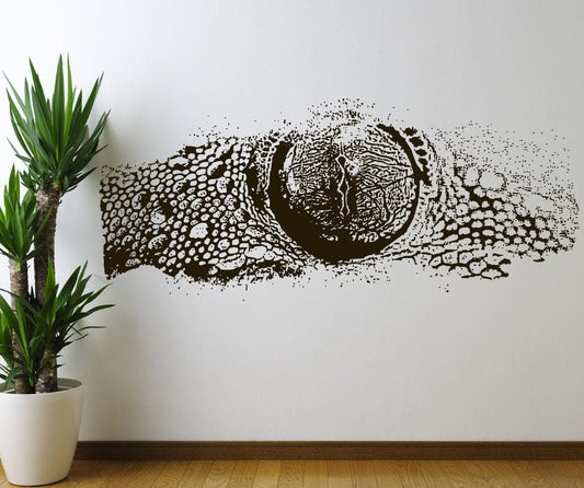 Vinyl Wall Decal Sticker Lizard Eye #5524