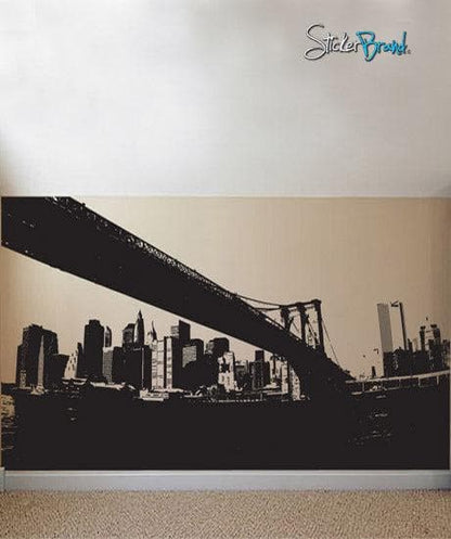 Vinyl Wall Decal Sticker NYC Brooklyn Bridge New York #570