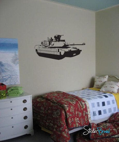 Vinyl Wall Decal Sticker Military Tank #581