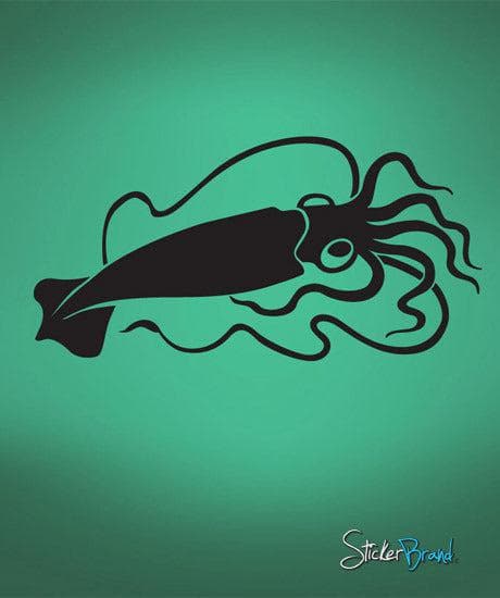 Giant Squid Wall Decal. #584