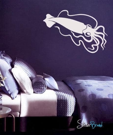 Giant Squid Wall Decal. #584