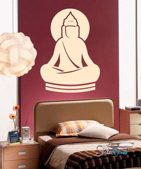 Vinyl Wall Decal Sticker Buddha Buddhism #593