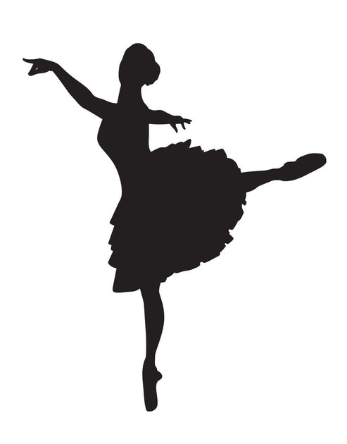 Ballerina Wall Decal | Ballet Wall Sticker | Ballerina Décor – StickerBrand