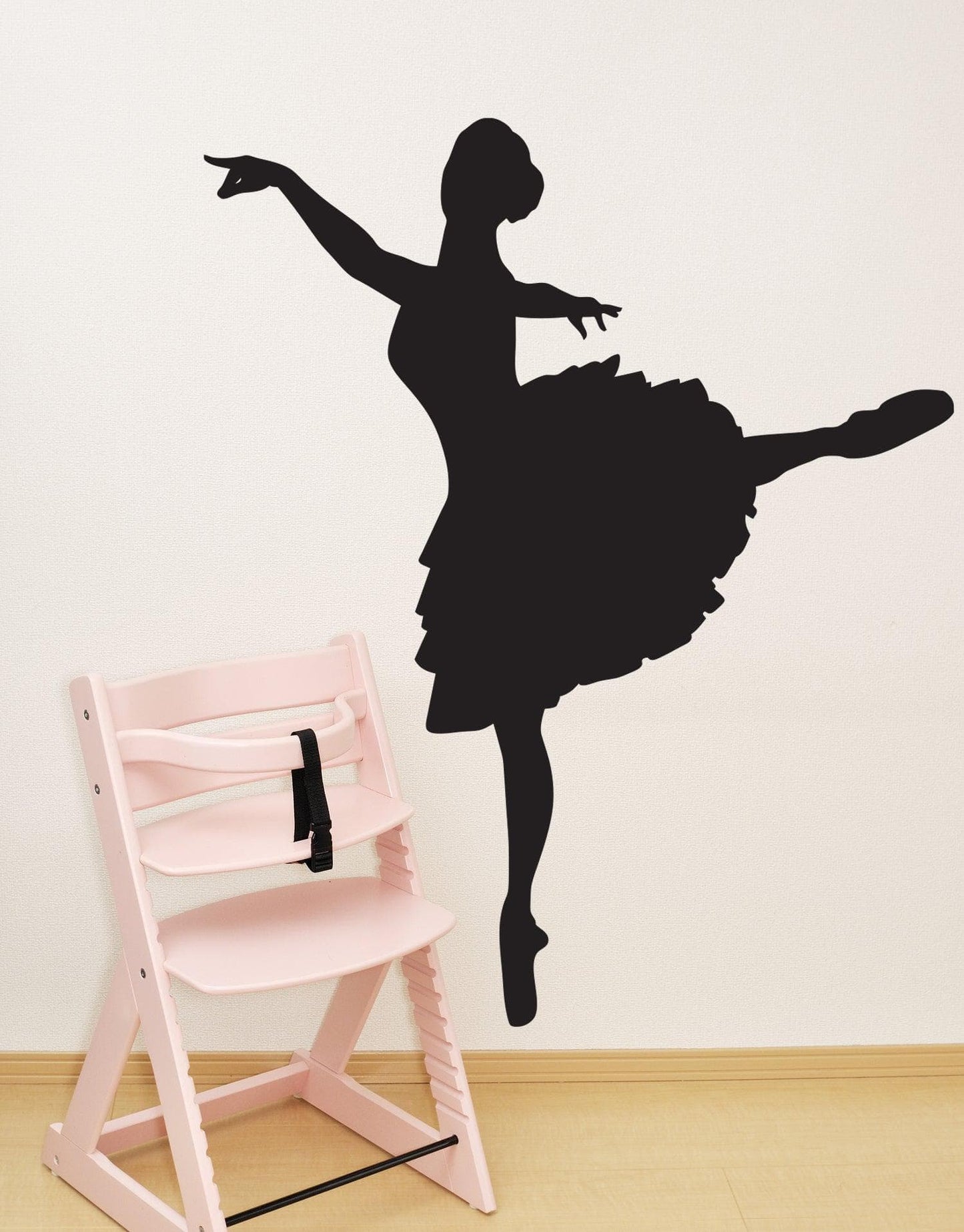 Ballerina Dancer Posing Wall Decal. #605