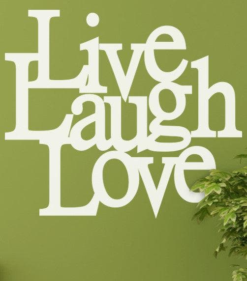 Live Laugh Love Wall Decal Vinyl Sticker #6010