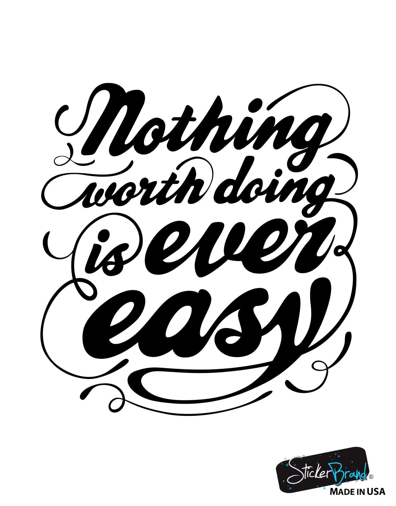 Nothing is impossible - simple inspire and motivational quote. Hand drawn  beautiful lettering. Print for inspirational poster, t-shirt, bag, cups,  card, flyer, sticker, badge. Funny cute vector Stock Vector | Adobe Stock