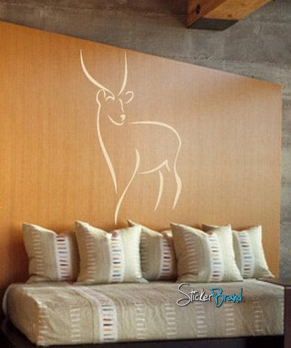 Vinyl Wall Decal Sticker Exquisite Deer Art #615