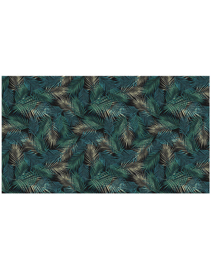 Tropical Palm Leave Pattern Peel and Stick Wall Mural. #6264