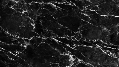 Black Marble Stone Granite Slate Peel and Stick Wallpaper | Removable Wall Mural #6274