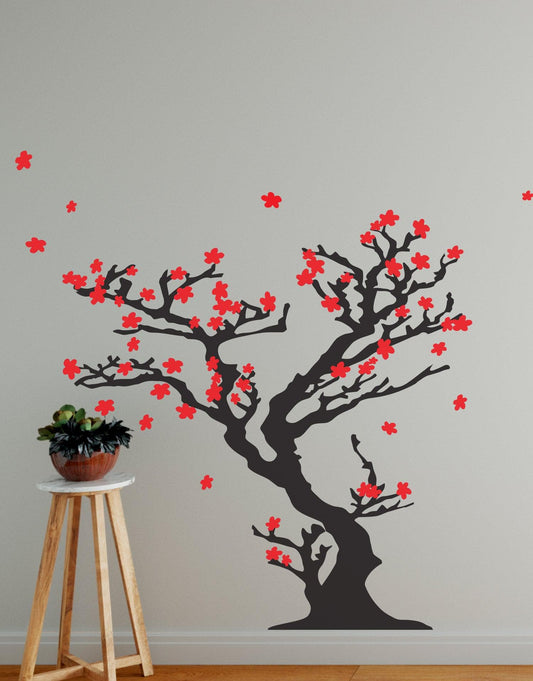 Chinese Tree Blossom Wall Decal. #628