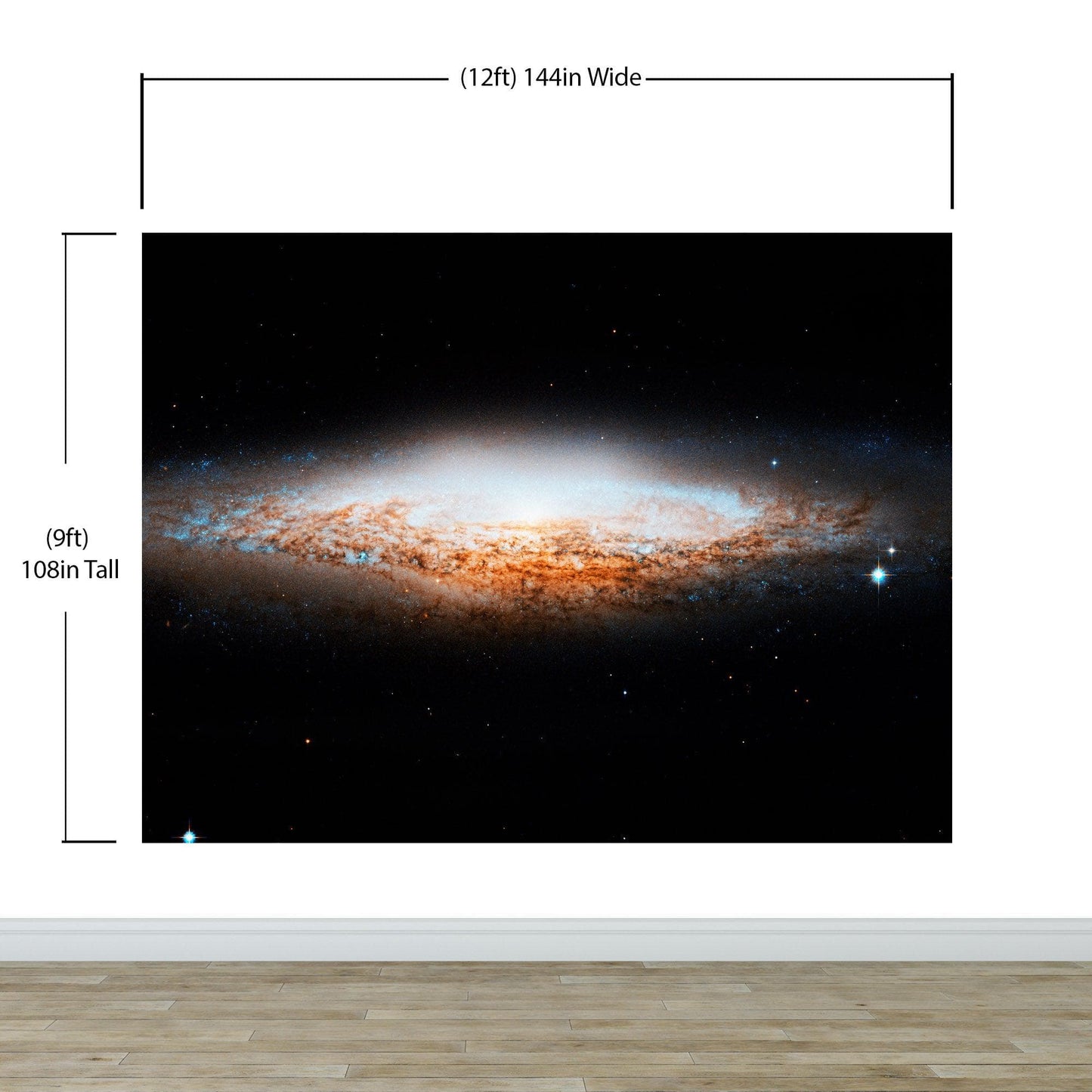 Milky Way Galaxy Wall Mural Peel and Stick Wallpaper. #6318