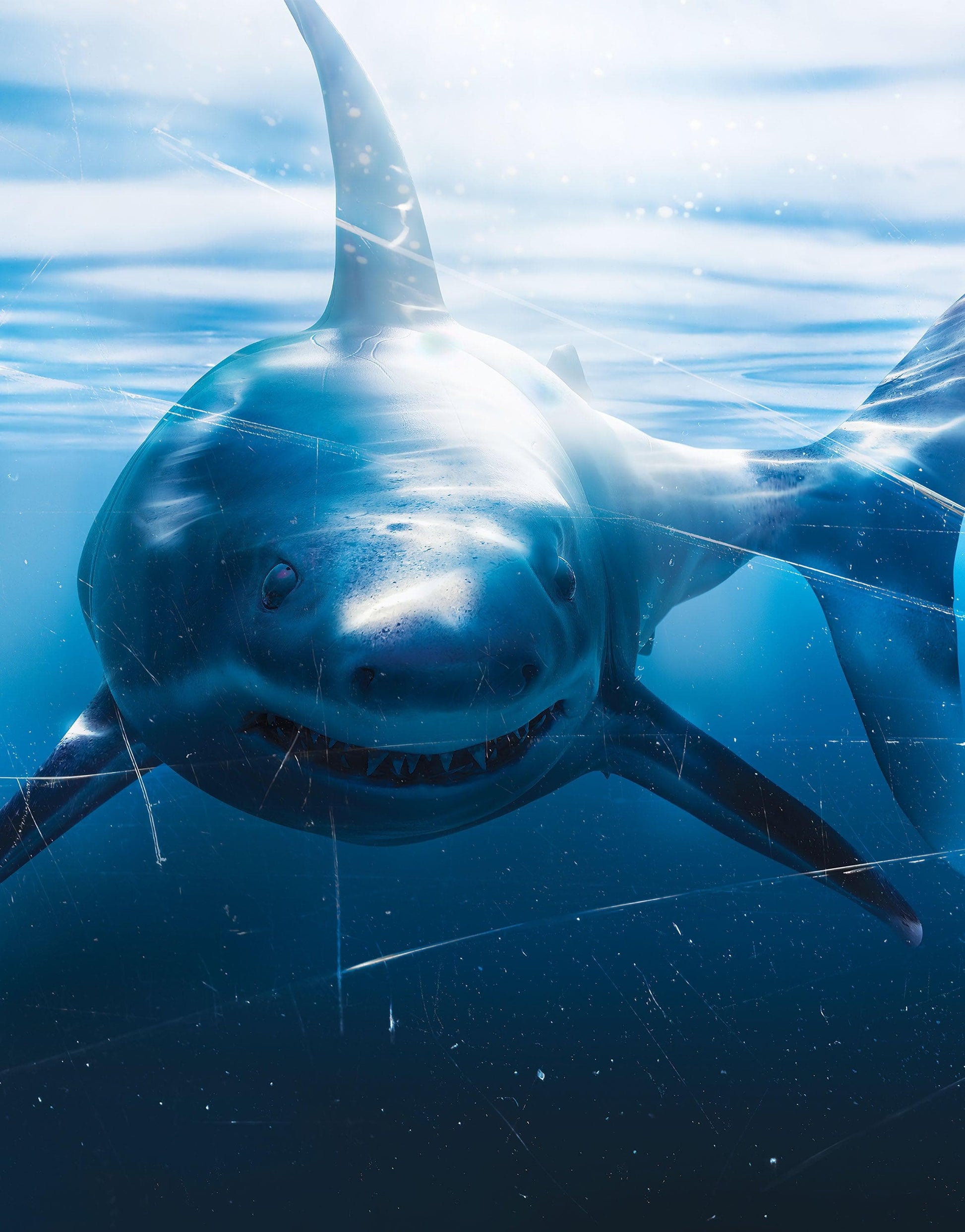 great white shark wallpapers for desktop