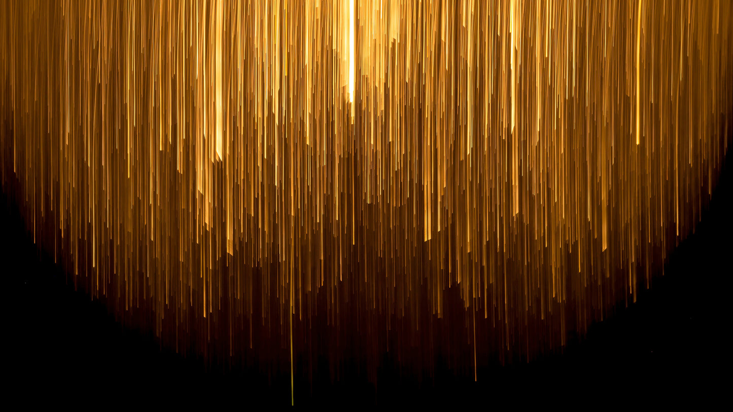 Vertical Streaks of Light Wall Mural. Abstract Glowing Vertical Lines Wallpaper. #6425