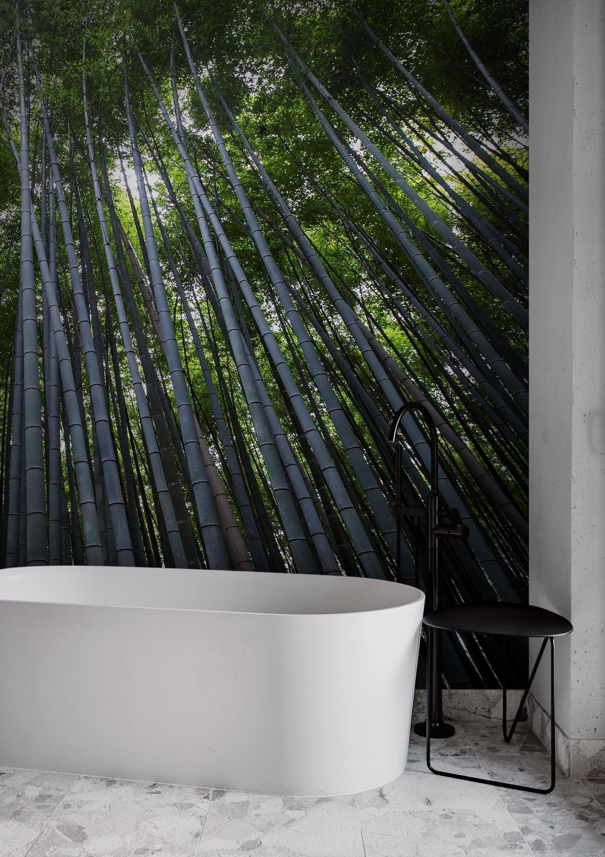Japanese Bamboo Forest Wallpaper Peel and Stick Wall Mural. Peaceful,  Serenity, Zen Background Wallpaper. Japan Theme Wall Decor. 6043 