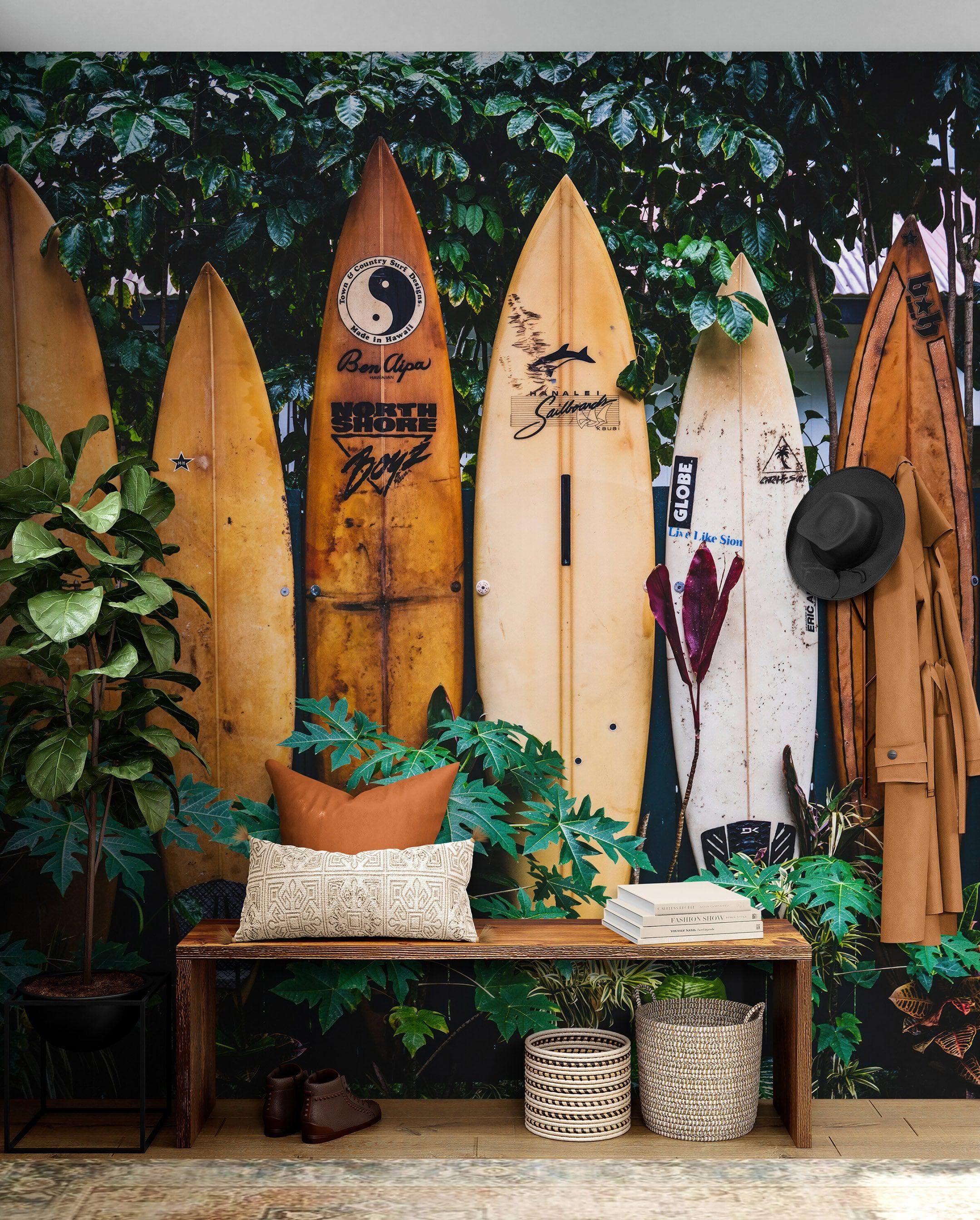 Small surfboard deals wall decor