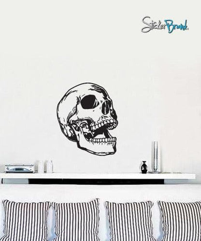 Skull Bones Vinyl Wall Decal Sticker. #657