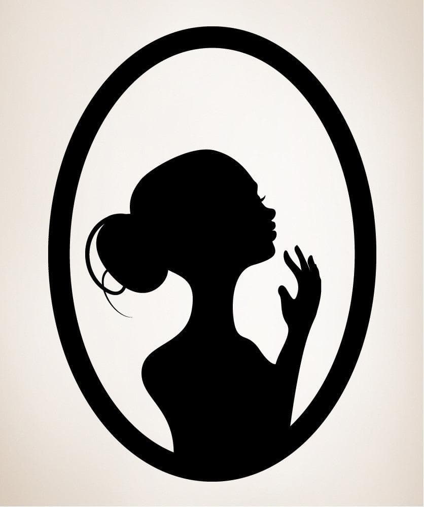 Vinyl Wall Decal Sticker Lady Pose #OS_MB295