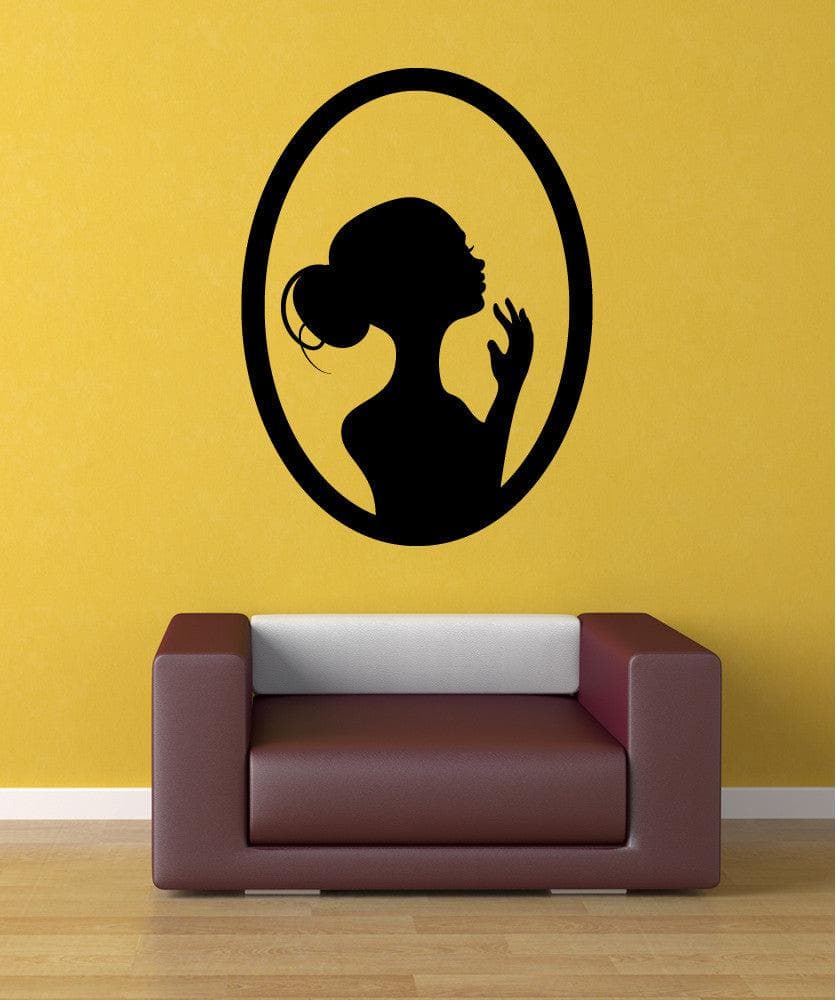 Vinyl Wall Decal Sticker Lady Pose #OS_MB295