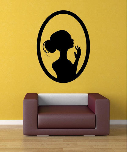 Vinyl Wall Decal Sticker Lady Pose #OS_MB295