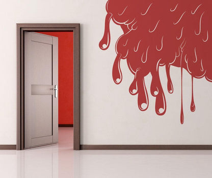 Vinyl Wall Decal Sticker Slime in Wall Corner #OS_MB271