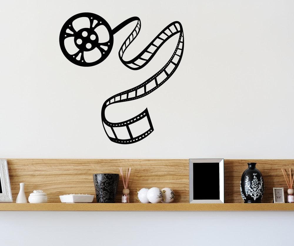 Vinyl Wall Decal Sticker Movie Film Roll #OS_MB424