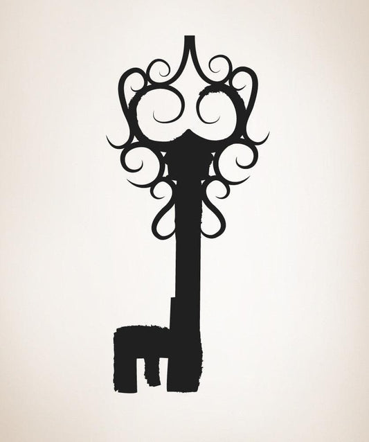 Vinyl Wall Decal Sticker Antique Key #OS_MB388