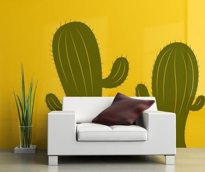 Vinyl Wall Decal Sticker Set of Cacti #OS_MB308