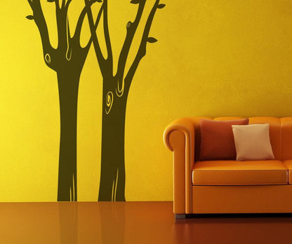 Vinyl Wall Decal Sticker Set of Trees #OS_MB309