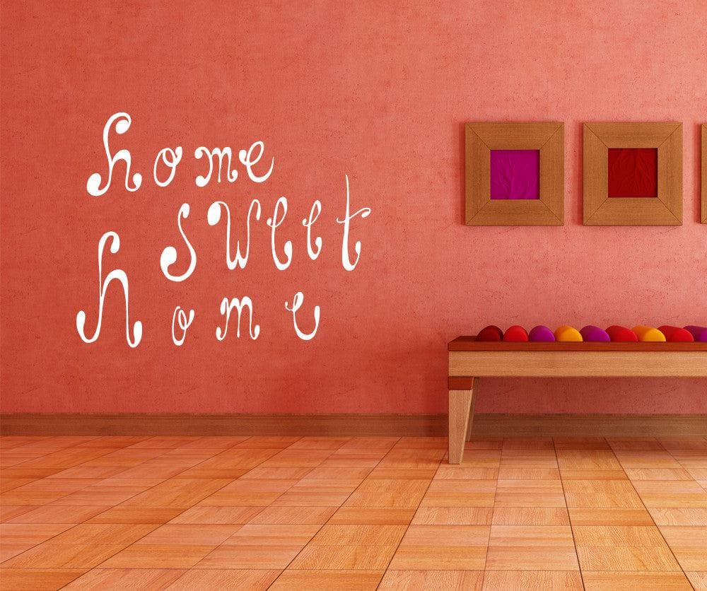 Vinyl Wall Decal Sticker Home Sweet Home #OS_MB471