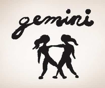 Vinyl Wall Decal Sticker Gemini #OS_MB432