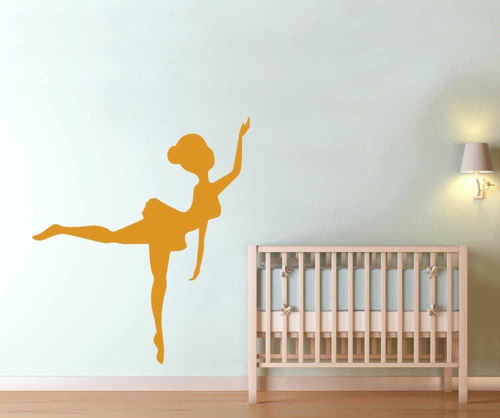 Vinyl Wall Decal Sticker Ballerina Silhouette #OS_MB475